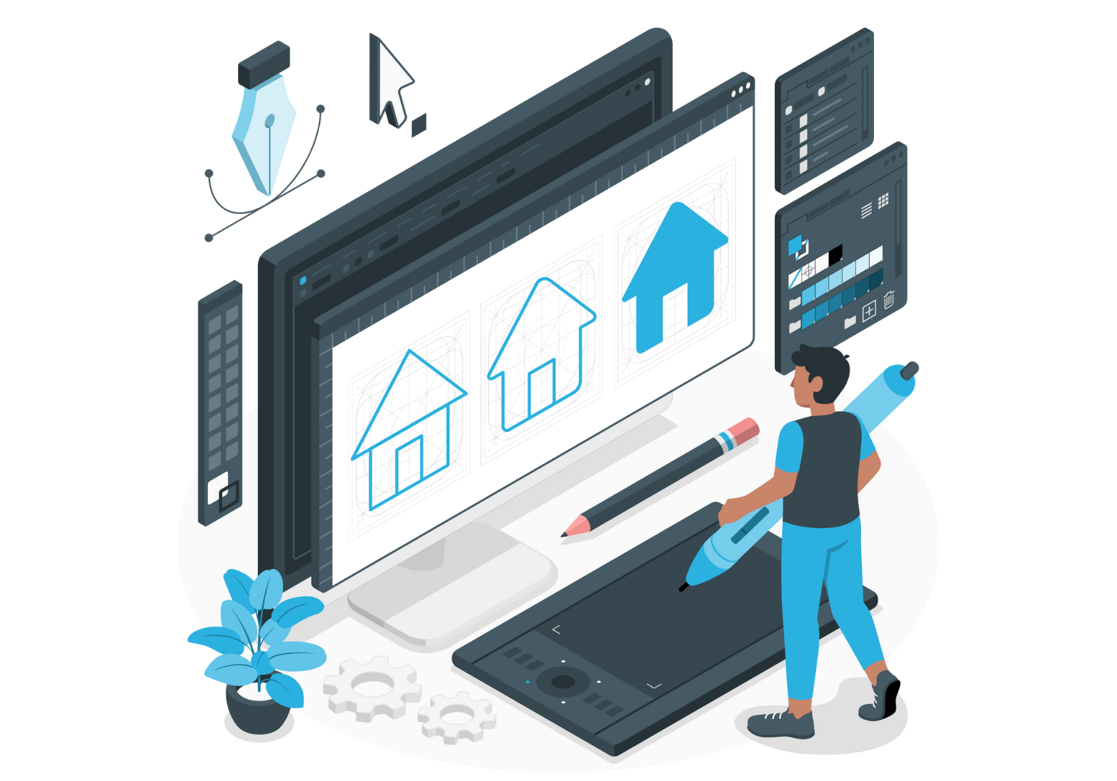 Elevating Your Digital Presence:The Power of Graphic Design in Digital Marketing